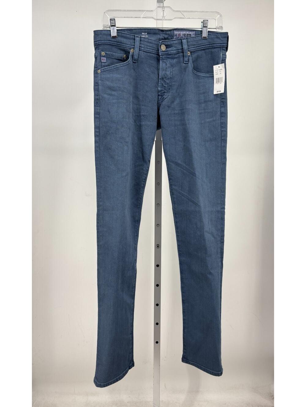Adriano Goldschimed Tellis Jeans Mens 29 Blue Modern Slim Medium Wash Minimalist